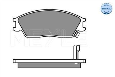 MEYLE 025 210 1214/W Číslo výrobce: MBP0064. EAN: 4040074585122.