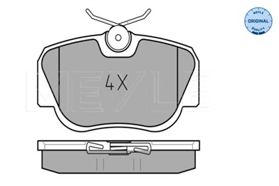 MEYLE 025 210 5517 Číslo výrobce: MBP0070. EAN: 4040074085769.