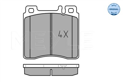 MEYLE 025 213 0318 Číslo výrobce: MBP0107. EAN: 4040074104361.