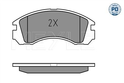 MEYLE 025 213 6315/PD Číslo výrobce: MBP1578PD. EAN: 4040074163733.