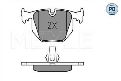 MEYLE 025 214 8717/PD Číslo výrobce: MBP0143PD. EAN: 4040074144671.