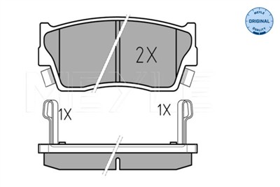 MEYLE 025 215 0014/W Číslo výrobce: MBP0146. EAN: 4040074113530.