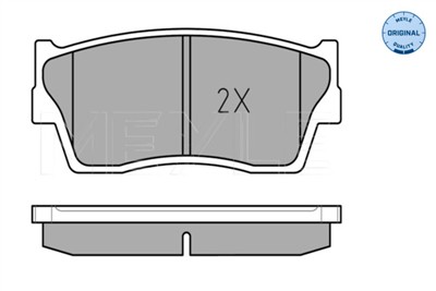 MEYLE 025 215 0014/W Číslo výrobce: MBP0146. EAN: 4040074113530.