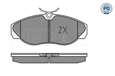 MEYLE 025 217 9719/PD Číslo výrobce: MBP1664PD. EAN: 4040074181744.