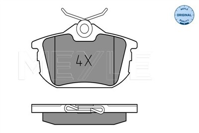 MEYLE 025 218 6115 Číslo výrobce: MBP0208. EAN: 4040074084519.