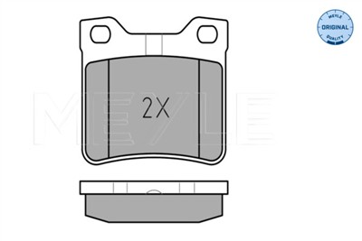 MEYLE 025 219 0417/W Číslo výrobce: MBP0222. EAN: 4040074132630.
