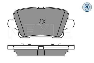MEYLE 025 221 2317/PD Číslo výrobce: MBP1815PD. EAN: 4040074296783.