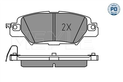 MEYLE 025 223 3214/PD Číslo výrobce: MBP1828PD. EAN: 4040074296349.