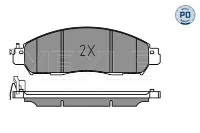 MEYLE 025 224 3917/PD Číslo výrobce: MBP1842PD. EAN: 4040074296158.