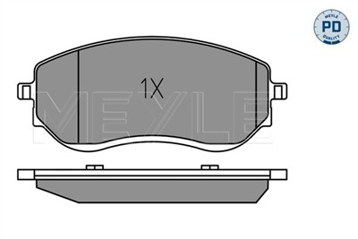 MEYLE 025 226 6021/PD Číslo výrobce: MBP1851PD. EAN: 4040074296233.