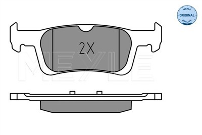 MEYLE 025 228 0714 Číslo výrobce: MBP1857. EAN: 4040074296721.