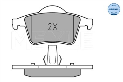 MEYLE 025 230 7616 Číslo výrobce: MBP0253. EAN: 4040074380628.