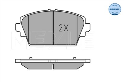 MEYLE 025 230 9416/W Číslo výrobce: MBP0260. EAN: 4040074535936.