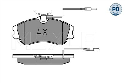MEYLE 025 231 2419/PD Číslo výrobce: MBP0779PD. EAN: 4040074141403.