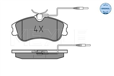 MEYLE 025 231 2419/W Číslo výrobce: MBP0266. EAN: 4040074106204.