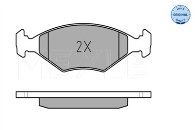 MEYLE 025 232 2018/W Číslo výrobce: MBP0289. EAN: 4040074492352.