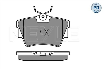MEYLE 025 232 2416-1/PD Číslo výrobce: MBP0785PD. EAN: 4040074141397.