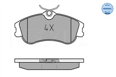 MEYLE 025 233 4619 Číslo výrobce: MBP0325. EAN: 4040074465806.