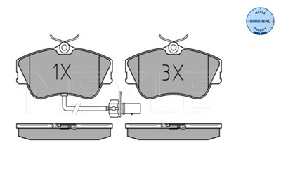 MEYLE 025 234 4519/W Číslo výrobce: MBP0348. EAN: 4040074327838.