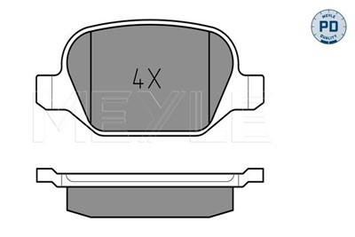 MEYLE 025 235 1716/PD Číslo výrobce: MBP0369PD. EAN: 4040074141274.