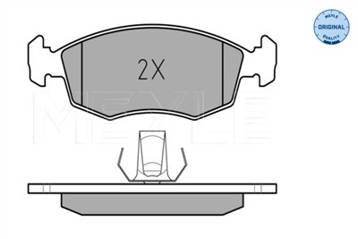 MEYLE 025 235 5218 Číslo výrobce: MBP0380. EAN: 4040074522660.