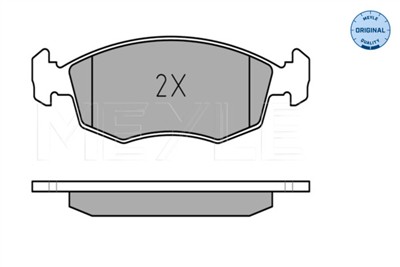 MEYLE 025 235 5218 Číslo výrobce: MBP0380. EAN: 4040074522660.