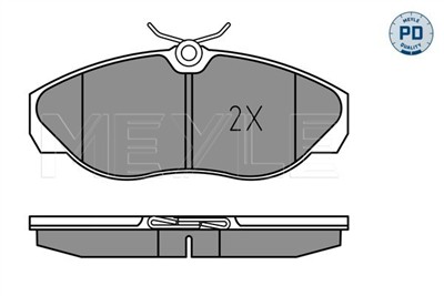 MEYLE 025 236 0219/PD Číslo výrobce: MBP1666PD. EAN: 4040074181768.