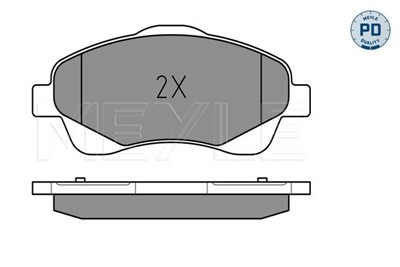 MEYLE 025 237 6819/PD Číslo výrobce: MBP1588PD. EAN: 4040074163450.