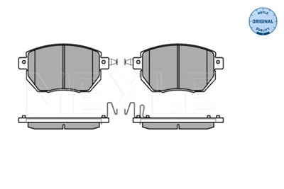MEYLE 025 240 5615/W Číslo výrobce: MBP0512. EAN: 4040074073452.