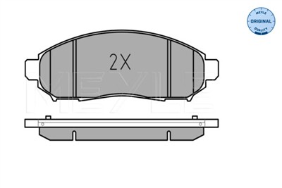 MEYLE 025 242 2716/W Číslo výrobce: MBP0543. EAN: 4040074074886.