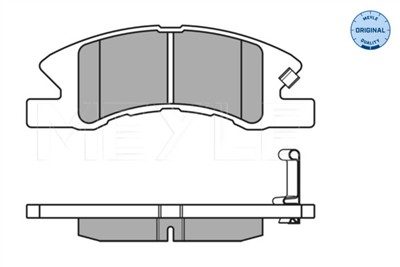 MEYLE 025 242 2914/W Číslo výrobce: MBP0544. EAN: 4040074068694.