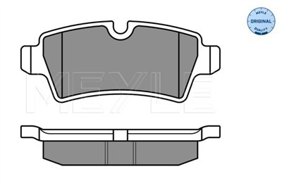 MEYLE 025 242 8917 Číslo výrobce: MBP0557. EAN: 4040074028391.