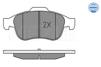 MEYLE 025 245 3819/W Číslo výrobce: MBP0619. EAN: 4040074097533.
