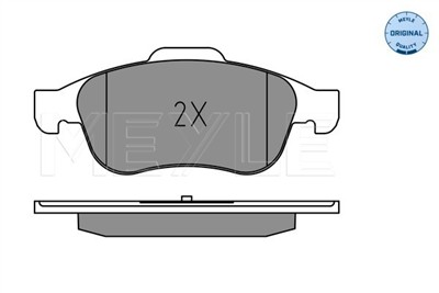 MEYLE 025 245 3819 Číslo výrobce: MBP0817. EAN: 4040074277447.