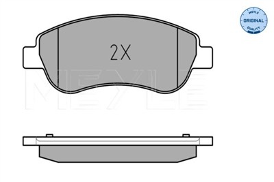 MEYLE 025 246 3819/W Číslo výrobce: MBP0645. EAN: 4040074074732.