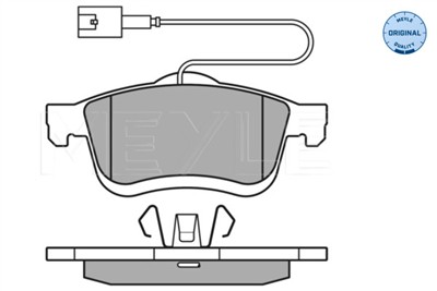 MEYLE 025 247 2720/W Číslo výrobce: MBP0661. EAN: 4040074063934.