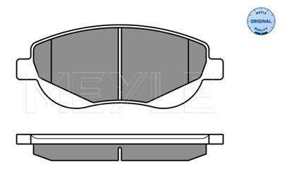 MEYLE 025 249 4619/W Číslo výrobce: MBP0682. EAN: 4040074010501.