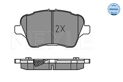 MEYLE 025 251 3417 Číslo výrobce: MBP1710. EAN: 4040074172261.