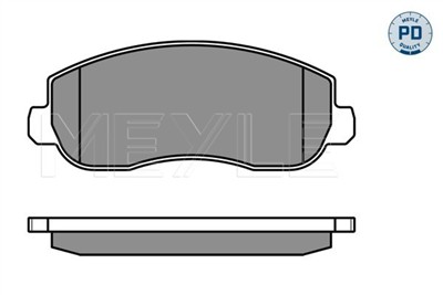 MEYLE 025 251 4718/PD Číslo výrobce: MBP0839PD. EAN: 4040074145364.