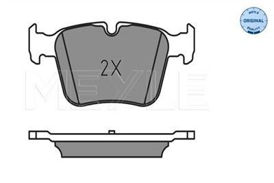 MEYLE 025 253 5416 Číslo výrobce: MBP1692. EAN: 4040074075708.