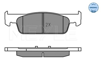 MEYLE 025 257 3817 Číslo výrobce: MBP1744. EAN: 4040074172391.