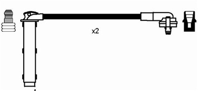 NGK 5405 Číslo výrobce: RC-FD1203. EAN: 87295054055.