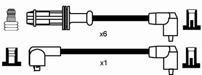 NGK 0592 Číslo výrobce: RC-CT412. EAN: 87295005927.