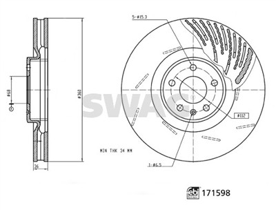 SWAG 33 10 0963 EAN: 4054228715983.