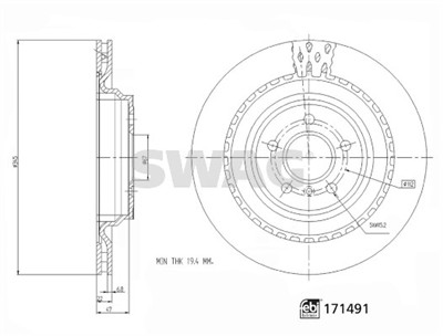 SWAG 33 10 2443 EAN: 4054228714917.