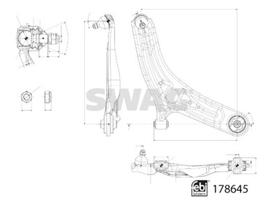 SWAG 33 10 6998 EAN: 4054228786457.