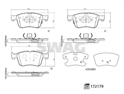 SWAG 33 10 7334 Číslo výrobce: D2300-9536. EAN: 4054228721793.