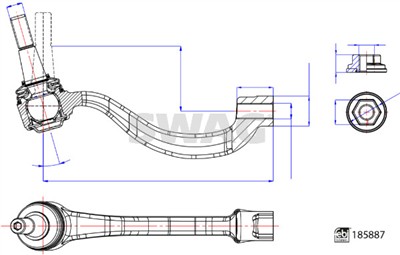 SWAG 33 11 0132 EAN: 4054228858871.