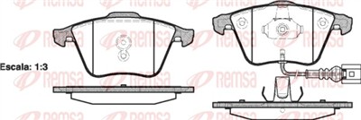 REMSA 0964.41 Číslo výrobce: D1359-8468. EAN: 8427975028075.