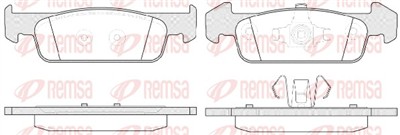 REMSA 1540.10 Číslo výrobce: 25728. EAN: 8427975038869.